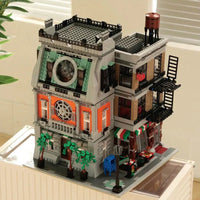 Thumbnail for Building Blocks MOC Creator Expert Marvel Sanctum Sanctorum Bricks Toy 16037 - 18