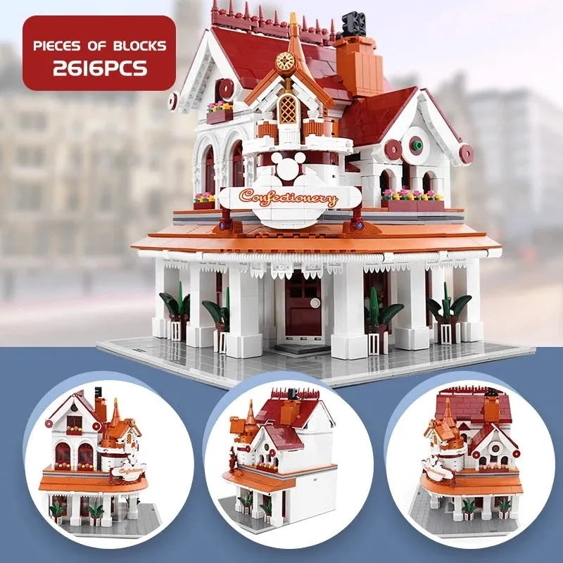 Building Blocks MOC Creator Expert Paradise Corner Restaurant Bricks Toy 11003 - 2