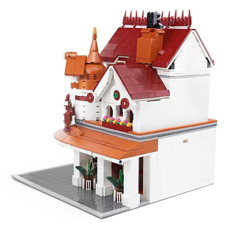 Building Blocks MOC Creator Expert Paradise Corner Restaurant Bricks Toy 11003 - 6