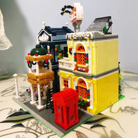 Thumbnail for Building Blocks MOC Creator Experts City Barber Shop Bricks Toys 16031 Construction Set Toys - 12