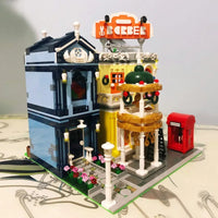 Thumbnail for Building Blocks MOC Creator Experts City Barber Shop Bricks Toys 16031 - 9