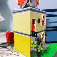 Thumbnail for Building Blocks MOC Creator Experts City Barber Shop Bricks Toys 16031 Construction Set Toys - 10