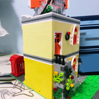 Thumbnail for Building Blocks MOC Creator Experts City Barber Shop Bricks Toys 16031 - 10