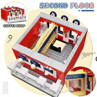 Thumbnail for Building Blocks MOC Creator Experts City Post Office Bricks Toy 11001 - 9