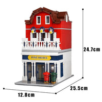 Thumbnail for Building Blocks MOC Creator Experts City Post Office Bricks Toy 11001 - 4