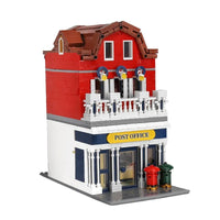 Thumbnail for Building Blocks MOC Creator Experts City Post Office Bricks Toy 11001 - 2