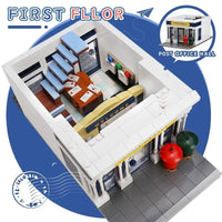 Thumbnail for Building Blocks MOC Creator Experts City Post Office Bricks Toy 11001 - 8