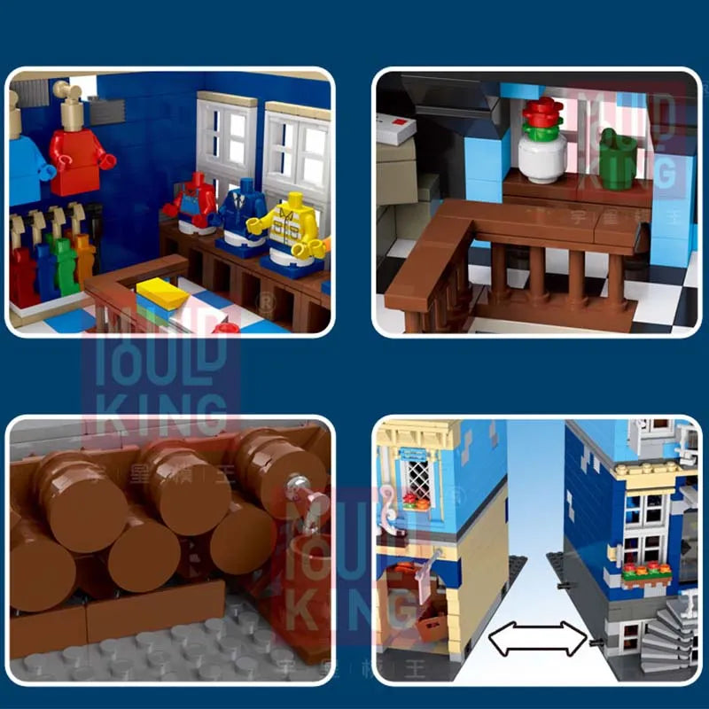 Building Blocks MOC Creator Experts European Market Bricks Toys 16020 - 6