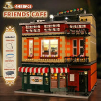 Thumbnail for Building Blocks MOC Expert 16014 Central Perk Big Bang Theory Bricks Toy - 2