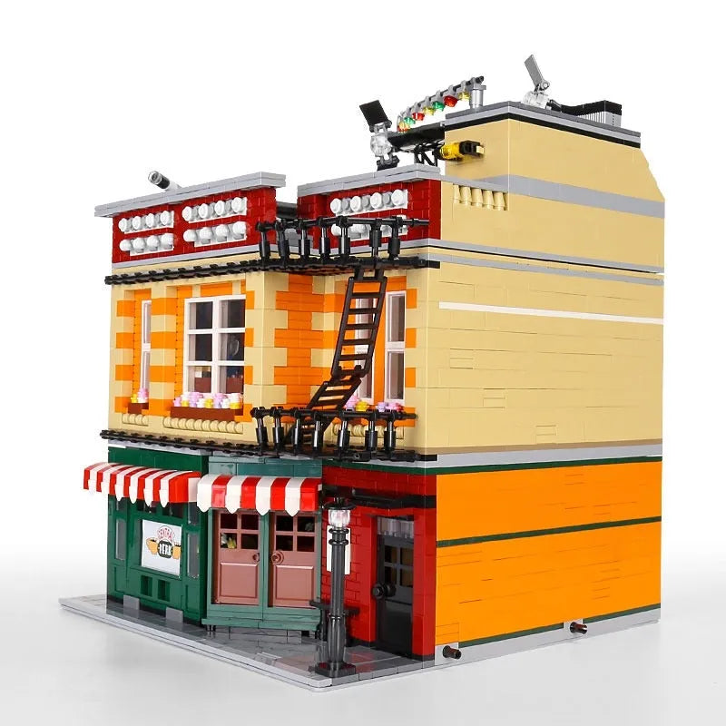 Building Blocks MOC Expert 16014 Central Perk Big Bang Theory Bricks Toy - 4