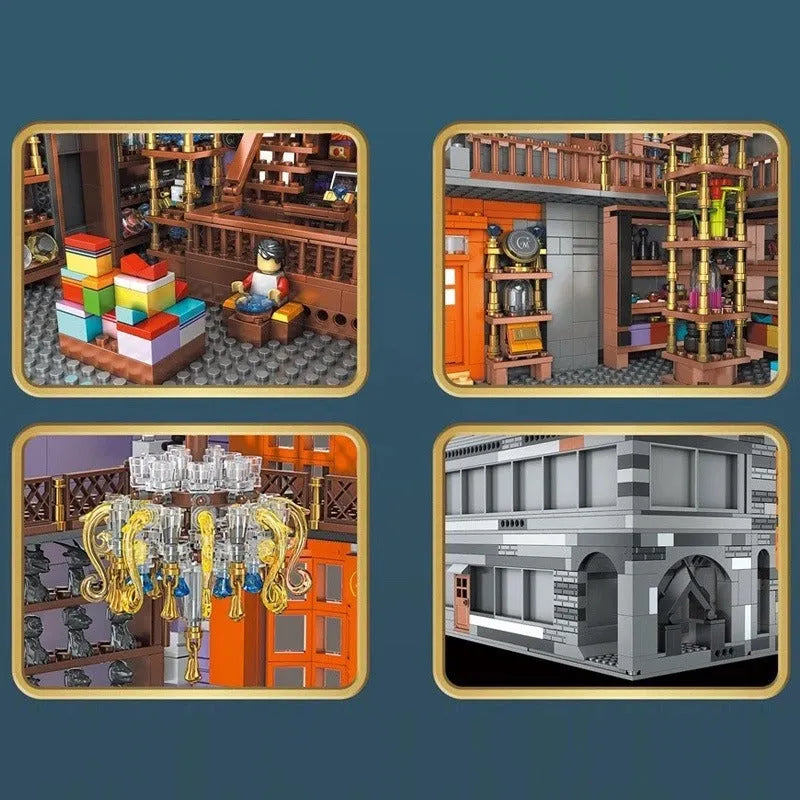Building Blocks MOC Expert 16041 Harry Potter Magic Joker Shop Bricks Toys - 4