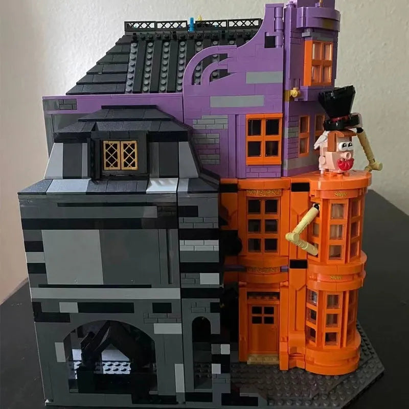 Building Blocks MOC Expert 16041 Harry Potter Magic Joker Shop Bricks Toys Construction Set Toys - 6