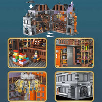 Thumbnail for Building Blocks MOC Expert 16041 Harry Potter Magic Joker Shop Bricks Toys - 9