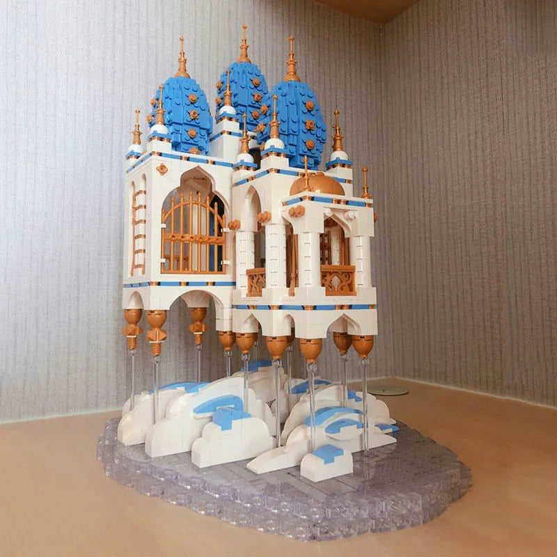 Building Blocks MOC Expert Creator City Sky Castle Bricks Toy 16015 Construction Set Toys - 10