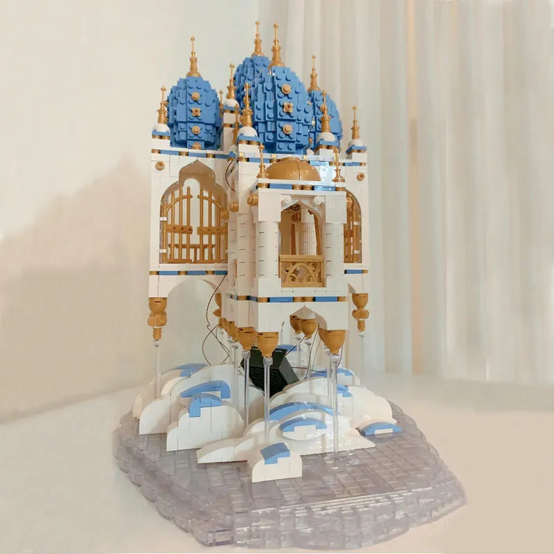 Building Blocks MOC Expert Creator City Sky Castle Bricks Toy 16015 Construction Set Toys - 6