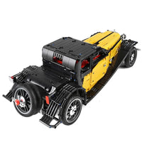 Thumbnail for Building Blocks MOC Expert RC APP Vintage T50 Car Bricks Toys 13080D - 12