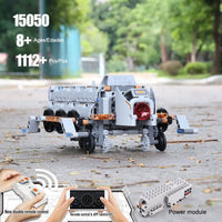 Thumbnail for Building Blocks MOC Expert RC Robots APP Uranus STEM Bricks Kids Toy Construction Set Toys - 6