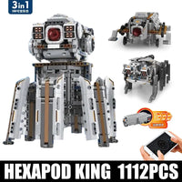 Thumbnail for Building Blocks MOC Expert RC Robots APP Uranus STEM Bricks Kids Toy Construction Set Toys - 1