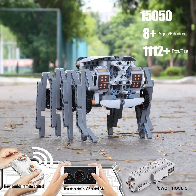 Building Blocks MOC Expert RC Robots APP Uranus STEM Bricks Kids Toy Construction Set Toys - 5