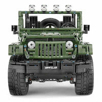 Thumbnail for Building Blocks MOC Expert Wrangler Off Road Car SUV Bricks Toys 13124 - 3