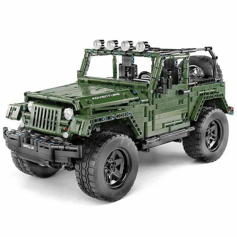 Building Blocks MOC Expert Wrangler Off Road Car SUV Bricks Toys 13124 - 1