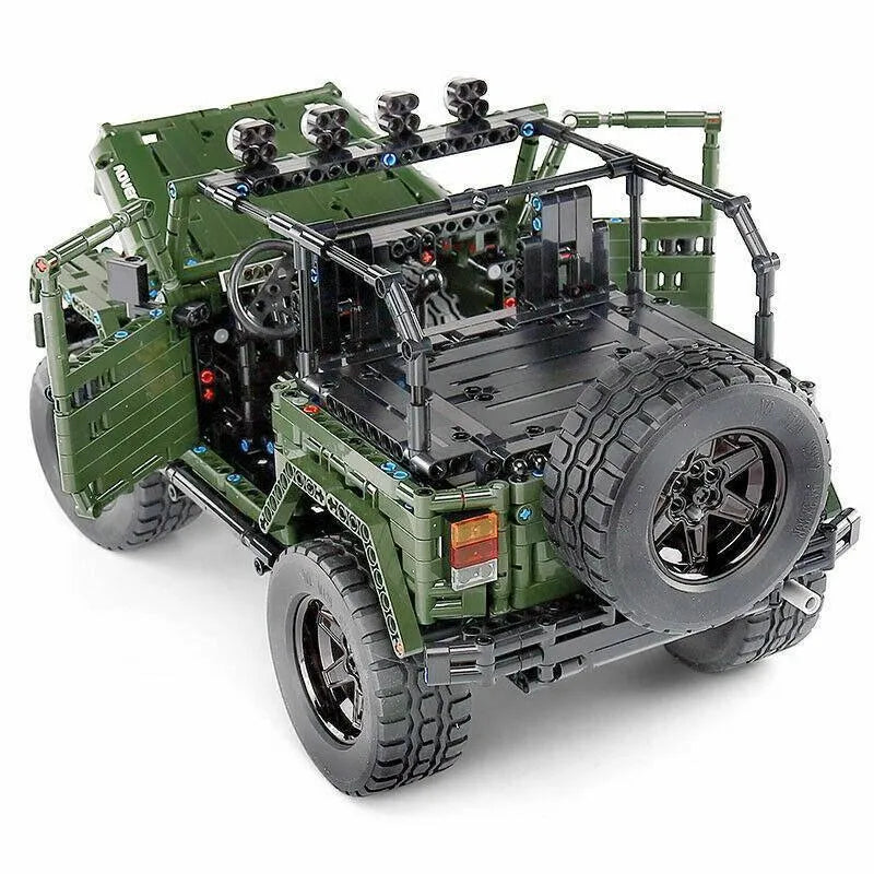 Building Blocks MOC Expert Wrangler Off Road Car SUV Bricks Toys 13124 - 6