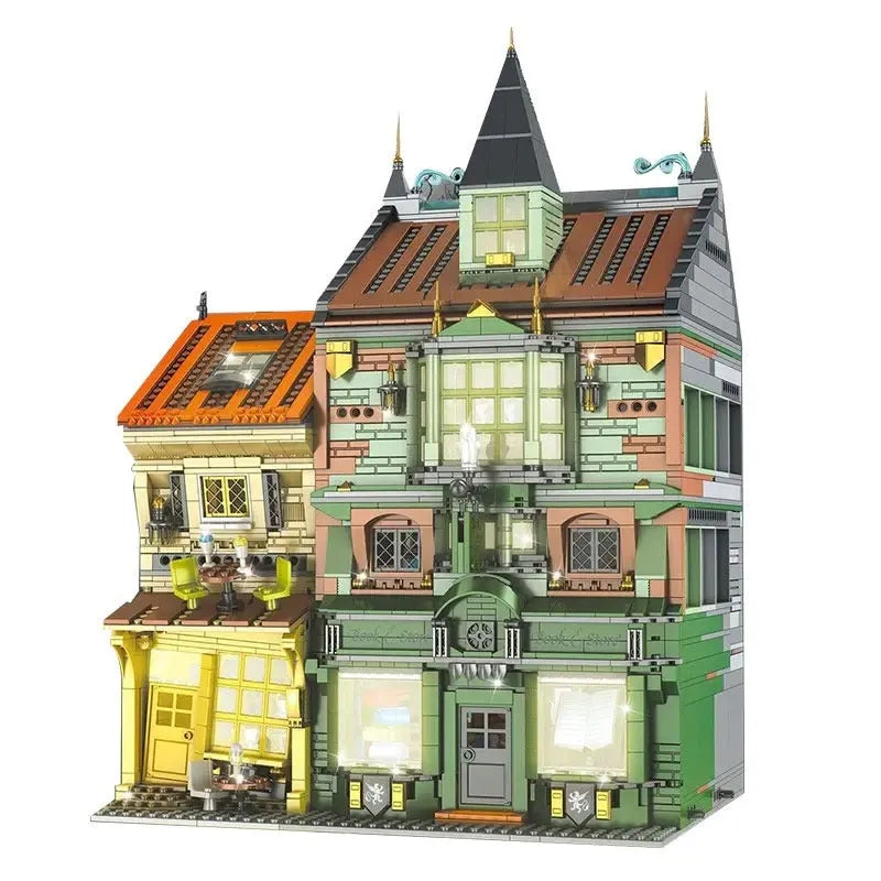 Building Blocks MOC Experts 16040 Harry Potter Magic Book Store Bricks Toy - 1