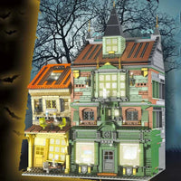 Thumbnail for Building Blocks MOC Experts 16040 Harry Potter Magic Book Store Bricks Toy - 2