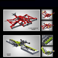 Thumbnail for Building Blocks MOC Fastrac 4000ER Tractor Supplement Kit Bricks Toy EU - 4