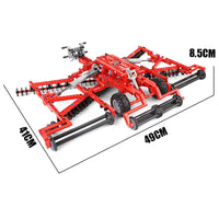 Thumbnail for Building Blocks MOC Fastrac 4000ER Tractor Supplement Kit Bricks Toy EU - 6