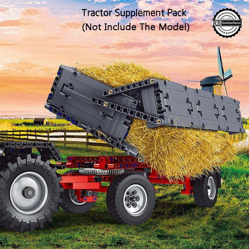 Building Blocks MOC Fastrac 4000ER Tractor Supplement Kit Bricks Toy EU Construction Set Toys - 2