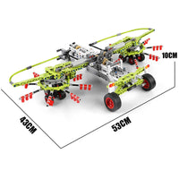 Thumbnail for Building Blocks MOC Fastrac 4000ER Tractor Supplement Kit Bricks Toy EU Construction Set Toys - 7