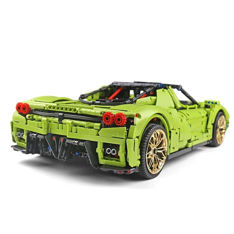 Building Blocks MOC Ferrari Enzo Super Racing Sports Car Bricks Toy 13074 - 5