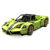 Thumbnail for Building Blocks MOC Ferrari Enzo Super Racing Sports Car Bricks Toy 13074 - 1