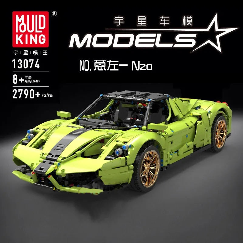 Building Blocks MOC Ferrari Enzo Super Racing Sports Car Bricks Toy 13074 - 2