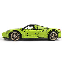 Thumbnail for Building Blocks MOC Ferrari Enzo Super Racing Sports Car Bricks Toy 13074 - 6