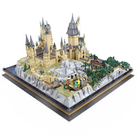 Thumbnail for Building Blocks MOC Harry Potter 22004 Hogwarts Witchcraft School Bricks Toys - 4