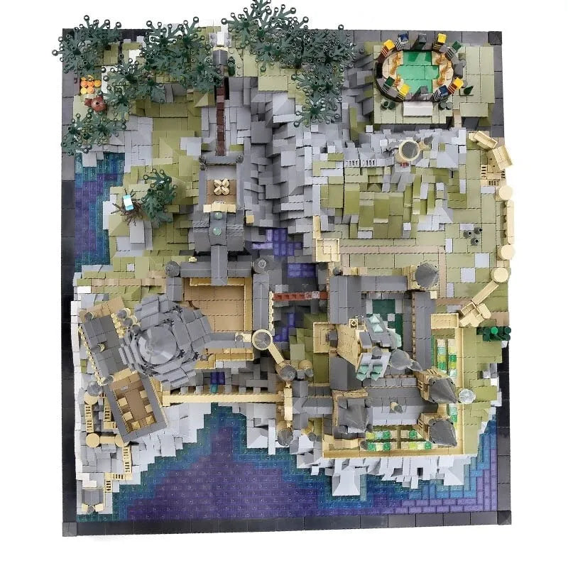 Building Blocks MOC Harry Potter 22004 Hogwarts Witchcraft School Bricks Toys Construction Set Toys - 5