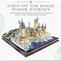 Thumbnail for Building Blocks MOC Harry Potter 22004 Hogwarts Witchcraft School Bricks Toys - 8