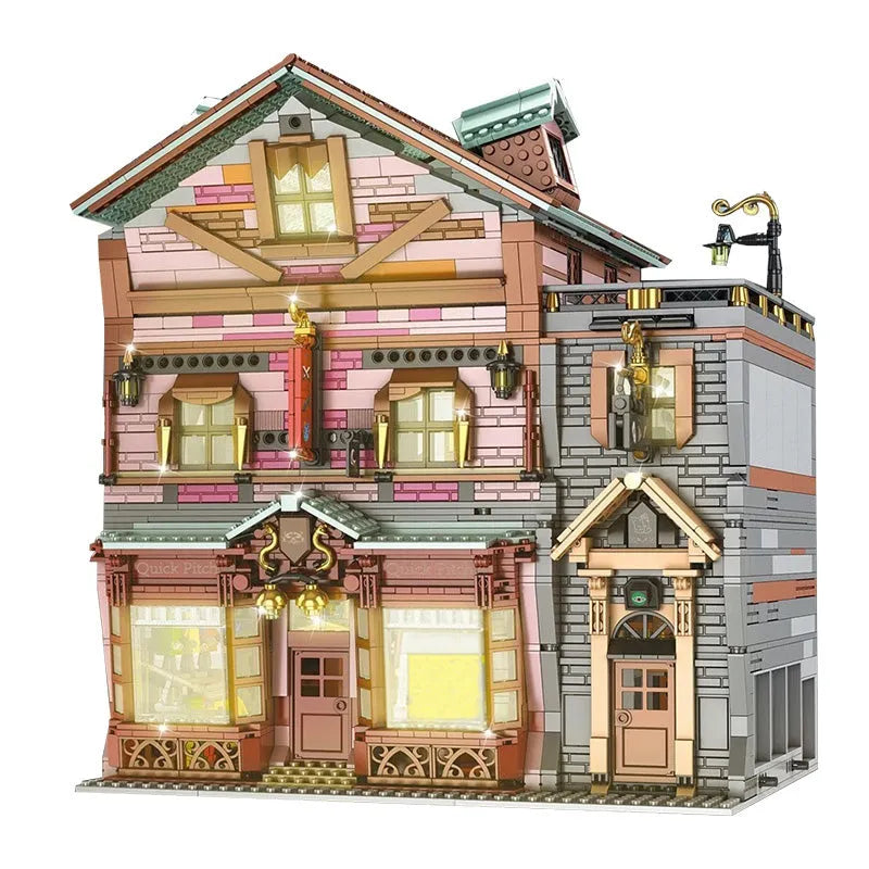 Building Blocks MOC Harry Potter Quick Pitch Supplies Store Bricks Toy 16039 - 1