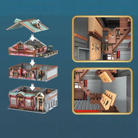 Thumbnail for Building Blocks MOC Harry Potter Quick Pitch Supplies Store Bricks Toy 16039 Construction Set Toys - 3