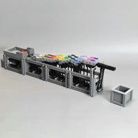 Thumbnail for Building Blocks MOC Ideas Expert The Rainbow Stepper Bricks Toy 26004 - 7