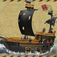 Thumbnail for Building Blocks MOC Ideas Experts Sea Gull Pirate Ship Bricks Toys 13083 - 5