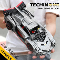 Thumbnail for Building Blocks MOC Lambo Veneno Super Racing Sports Car Bricks Toys 13110 Construction Set Toys - 2