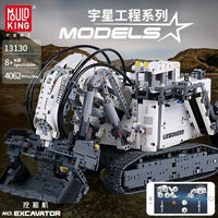 Thumbnail for Building Blocks MOC Liebherr RH400 Mining Excavator Truck Bricks Toy - 3