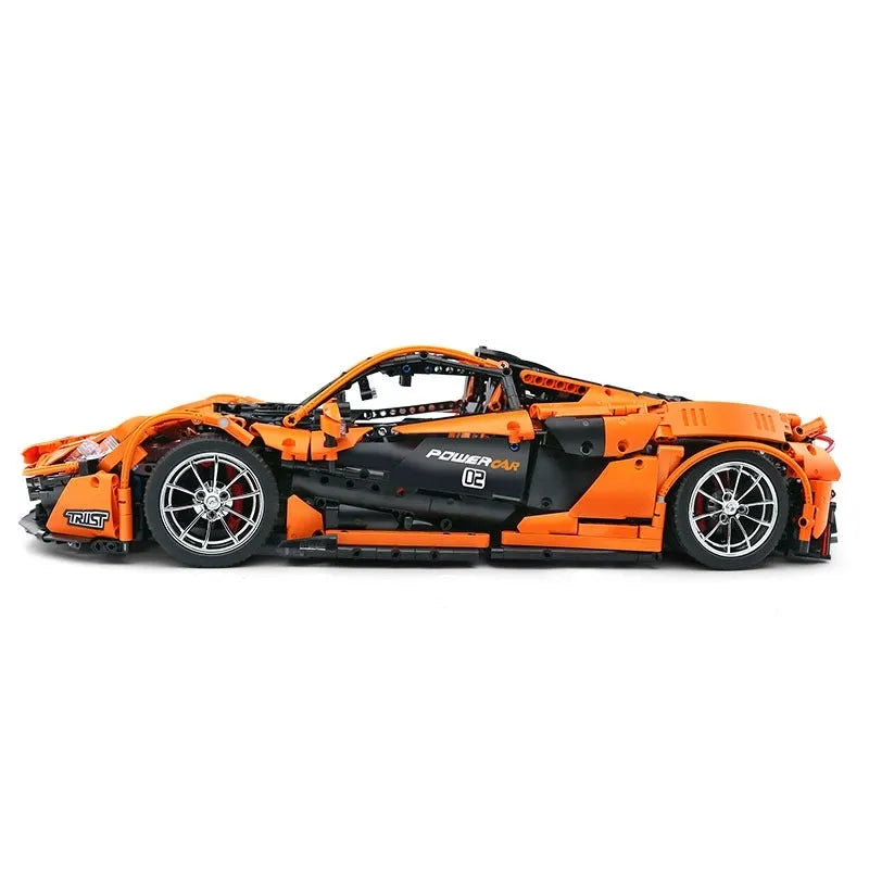Building Blocks MOC McLaren P1 Hypercar Racing Car Bricks Toy 13090 - 3
