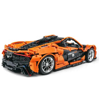 Thumbnail for Building Blocks MOC McLaren P1 Hypercar Racing Car Bricks Toy 13090 - 5