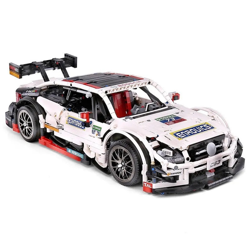 Building Blocks MOC Mercedes Benz AMG C63 DTM Racing Car Bricks Toy 13075 Construction Set Toys - 3