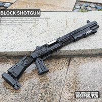 Thumbnail for Building Blocks MOC Military Gun M4 Super 90 Shotgun Bricks Toy 14003 - 2