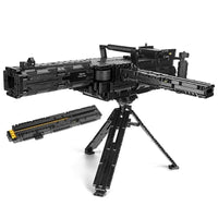 Thumbnail for Building Blocks MOC Military Motorized Maxim Burst Gun Bricks Toys 14009 - 2